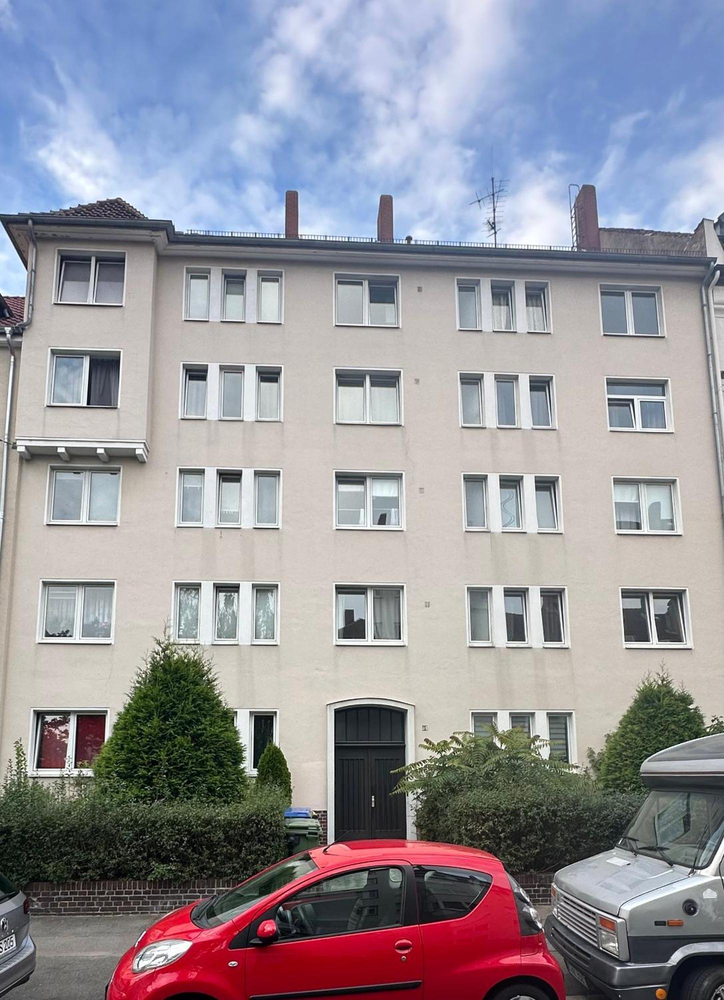Doppelbett Unterkunft Vahrenwald-List Hannover Exteriér fotografie